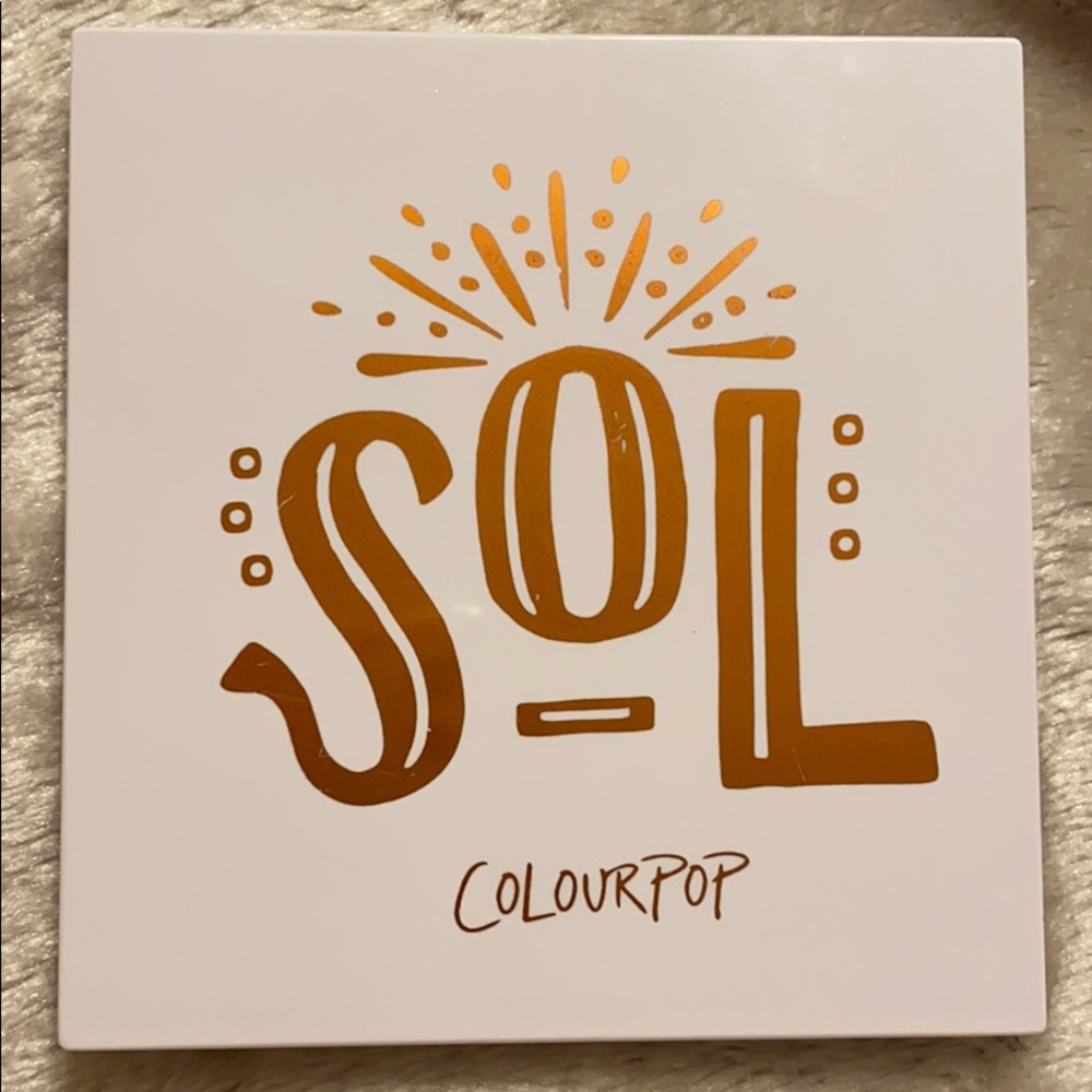 Sol eyeshadow palette by Colourpop